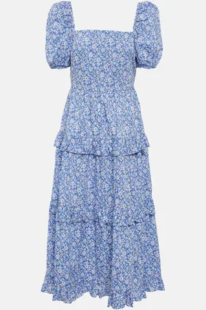 Ralph Lauren Floral off-shoulder cotton maxi dress