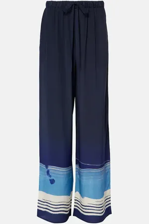 SIR Mariner silk crÃªpe wide-leg pants