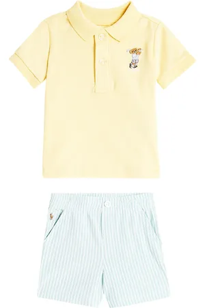 Ralph Lauren Baby set of cotton polo shirt and shorts