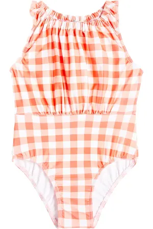 Suncracy Girlbari checked swimsuit