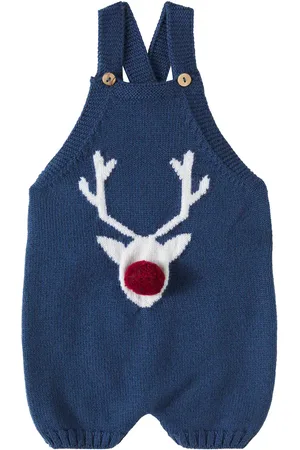 La Coqueta Baby Reno wool overall