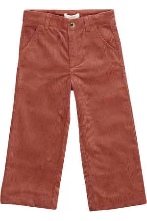 Chloé Stretch-cotton corduroy straight pants