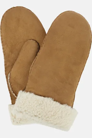 Isabel Marant Mulfi shearling-lined leather mittens