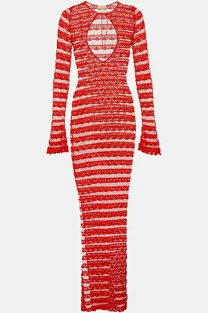 AYA MUSE Lace maxi dress