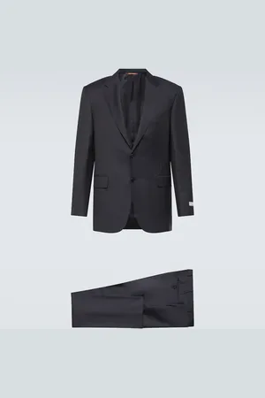 CANALI Single-breasted wool suit