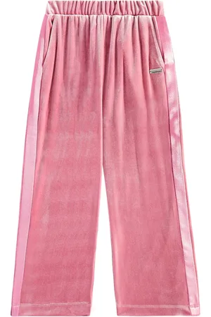MONNALISA Velvet sweatpants