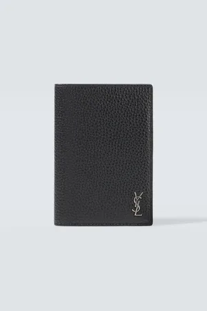 Saint Laurent Leather passport holder