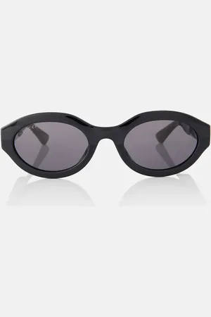 Gucci Minimal GG oval sunglasses