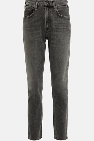 AGOLDE Merrel mid-rise slim jeans