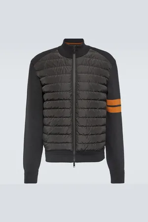 Ermenegildo Zegna Down-filled padded wool-blend cardigan