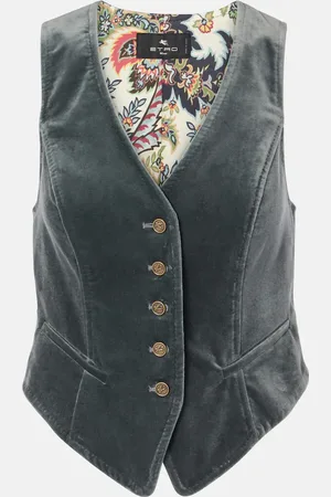 Etro Velvet vest
