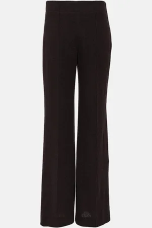 Chloé Wool and cashmere straight-leg pants