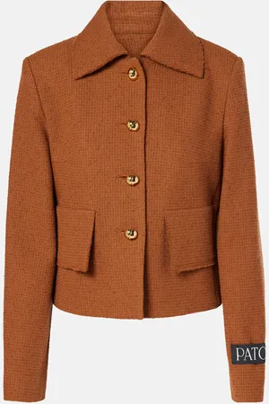 Patou Iconic wool and cotton-blend jacket