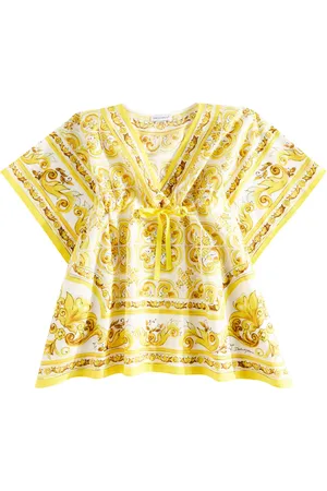 Dolce & Gabbana Majolica cotton kaftan