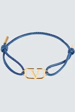 VALENTINO GARAVANI VLogo Signature leather bracelet