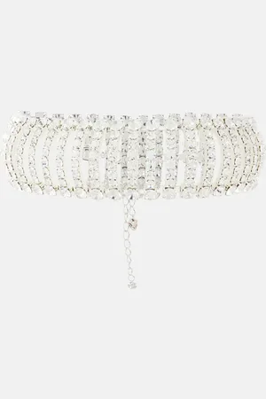 MAGDA BUTRYM Crystal-embellished choker