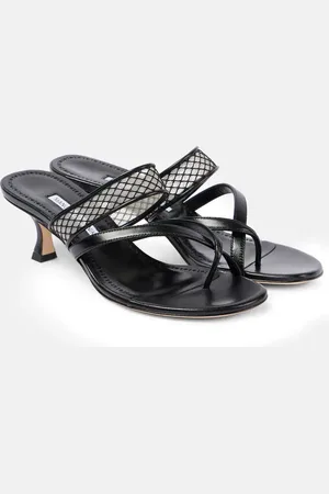 Manolo Blahnik Sulna 50 leather mules