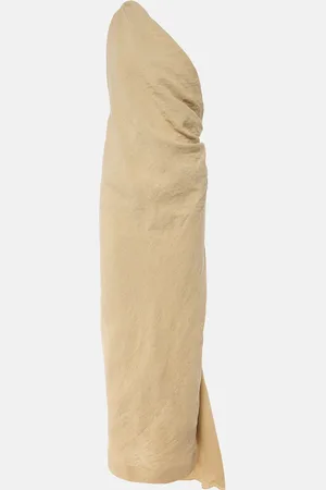 TOVE Riya draped linen maxi dress