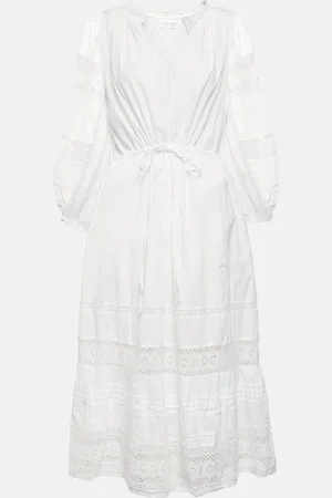 Velvet Chanelle cotton midi dress