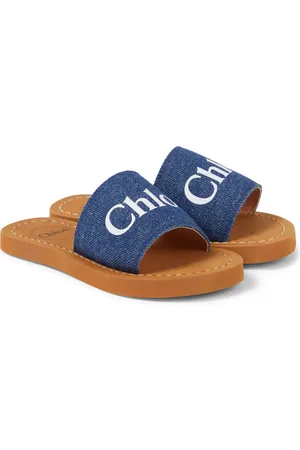 Chloé Logo canvas slides