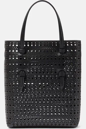 Alaïa Mina Ns Vienne Wave leather tote bag