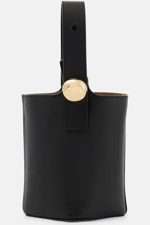 Loewe Pebble Mini leather bucket bag