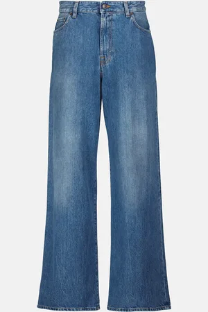 The Row Egli high-rise wide-leg jeans