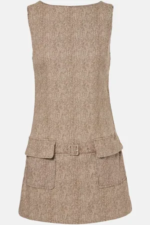 Staud Sheila belted midi dress