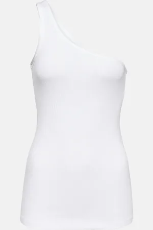 Isabel Marant One-shoulder cotton tank top