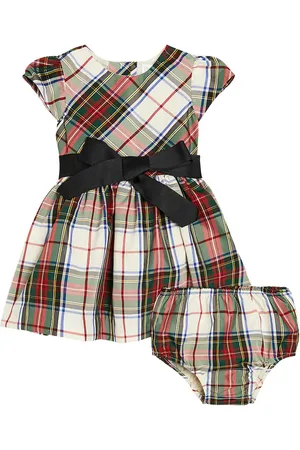 Ralph Lauren Baby Martyna checked dress and bloomers set