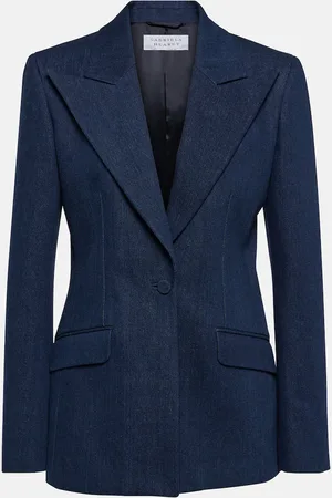 GABRIELA HEARST Leiva single-breasted denim blazer
