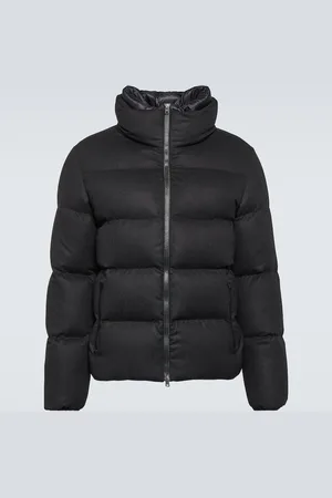 HERNO Silk and cashmere down jacket