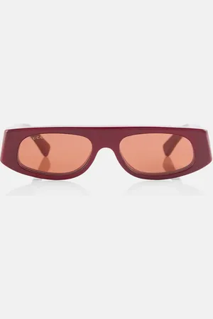 Gucci Logo rectangular sunglasses