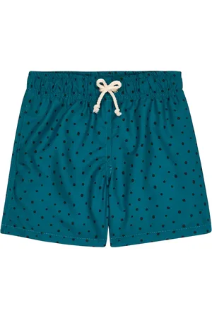 Suncracy Santorini polka-dot swim trunks