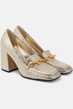 Jimmy Choo Diamond Tilda 80 loafer pumps