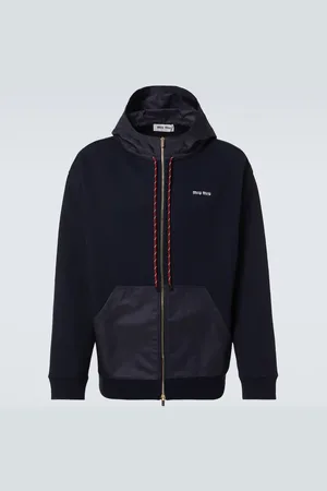 Miu Miu Cotton zip-up hoodie