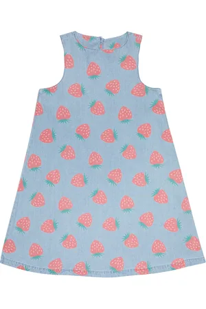 Jelly Mallow Fraise denim dress