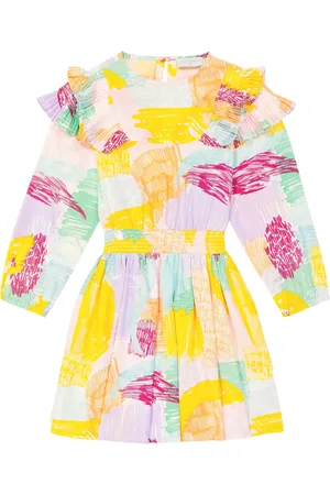 Stella McCartney Printed ruffled dress