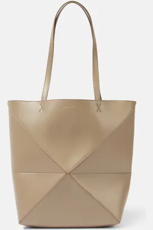 Loewe Puzzle Fold Medium leather tote bag