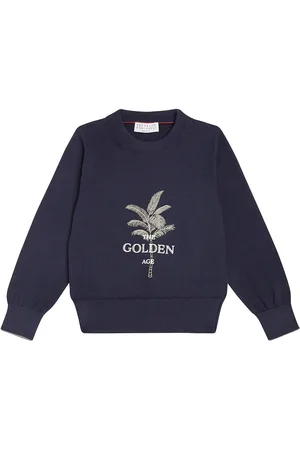 Brunello Cucinelli Printed cotton sweater