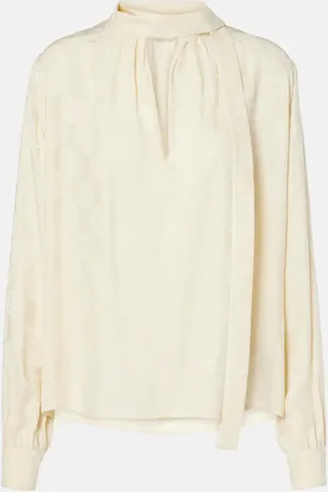 Givenchy 4G Liquid jacquard blouse