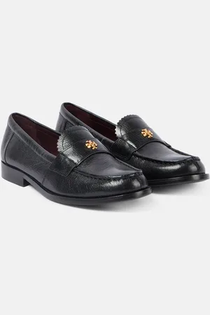 Tory Burch Embellished leather loafers