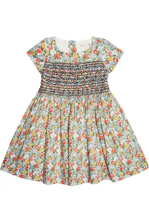 BONPOINT Duchesse floral cotton dress