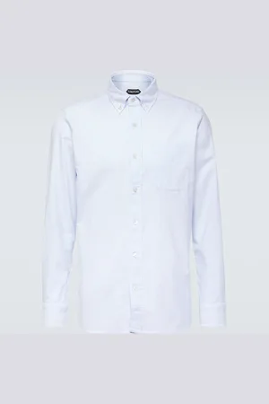 Tom Ford Striped cotton poplin shirt