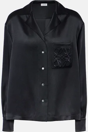 Loewe Anagram silk shirt