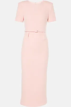 Roland Mouret Wool crÃªpe midi dress