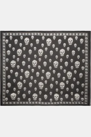 Alexander McQueen Printed silk scarf