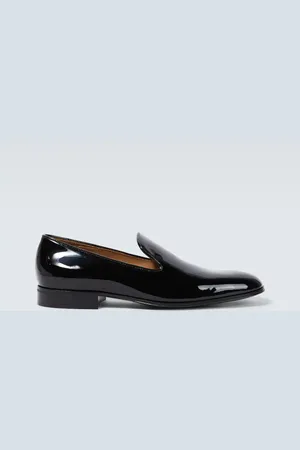 Gianvito Rossi Jean patent leather loafers