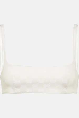 Gucci GG gabardine bra top