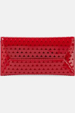 Aquazzura Amourose patent leather clutch